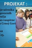 Uključivanje učenika stranaca "Anto Đedović", BAR