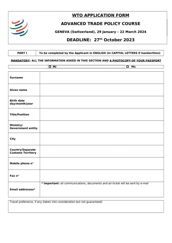  Application Form_Advanced Trade Policy Course.cleaned 