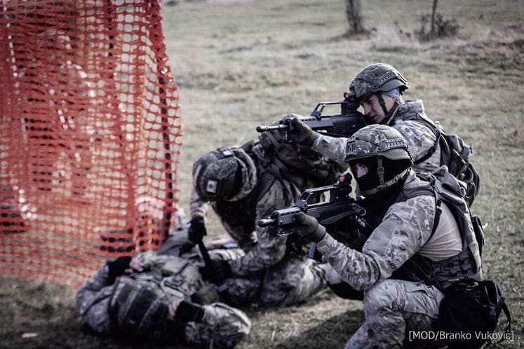 Vježba „Decisive Response 23“, izvedena na području Pljevalja