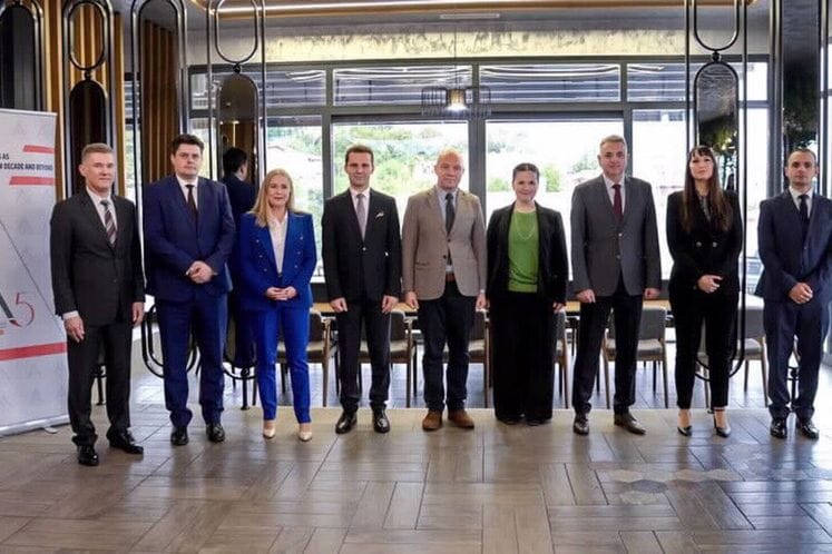 General-major Rajko Pešić na sastanku direktora za politiku odbrane