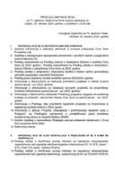 Предлог дневног реда за 71. сједницу Владе Црне Горе