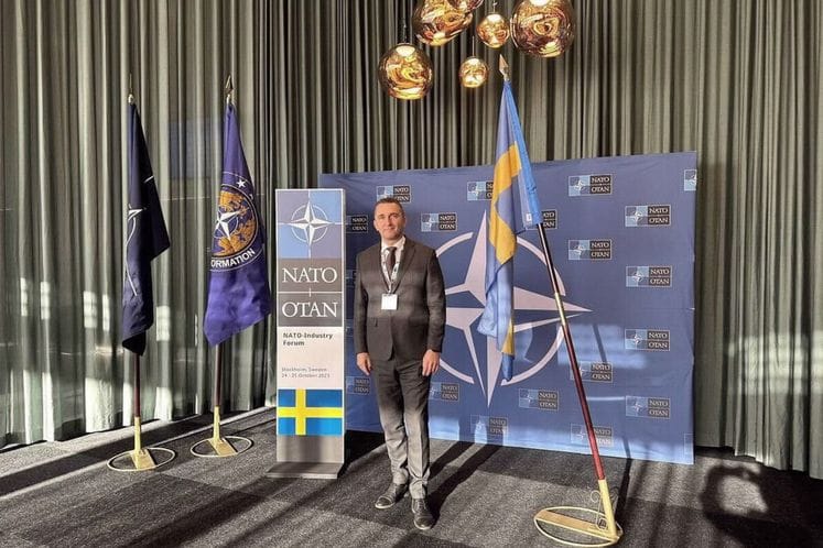 dr Vladan Martić na dvodnevnom NATO Industrijskom forumu u Stokholmu