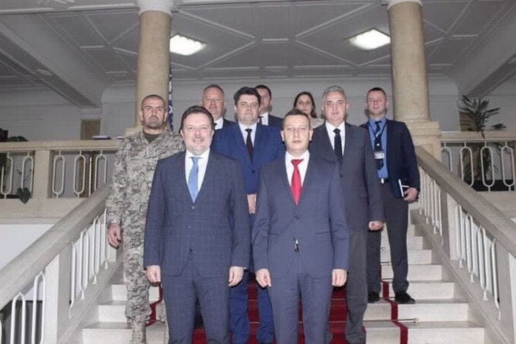Delegacija MO na sastanku sa zamjenikom ministra odbrane BiH
