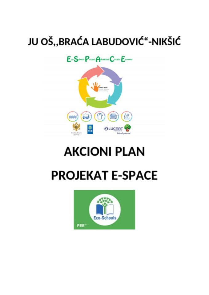 Akcioni plan E-SPACE, MNE