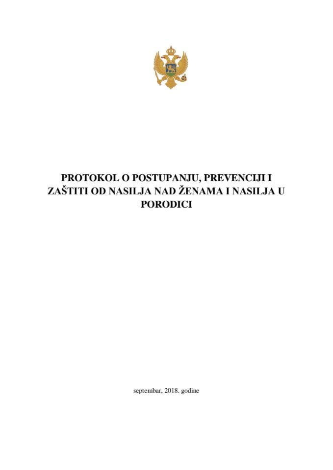 Protokol o postupanju, prevenciji i zaštiti od nasilja