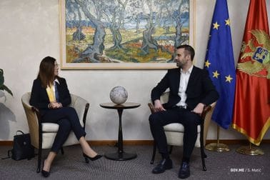 Milojko Spajić - Oana Kristina Popa