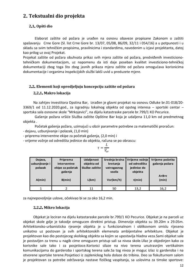 3. Treći dio - Zaštita od požara