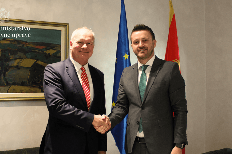 Sastanak ministar Dukaj- ambasadror Austrije Miler 1