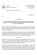 Predlog platforme za učešće ministra vanjskih poslova dr Filipa Ivanovića na sastanku ministara vanjskih poslova država članica EU u okviru zasijedanja Savjeta za vanjske poslove, Brisel, 13. novembar 2023. godine