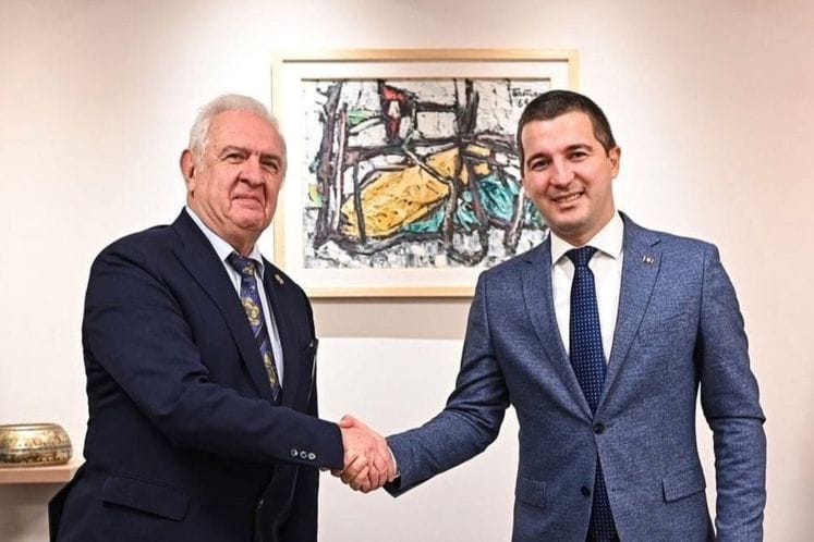 Aleksa Bečić, potpredsjednik Vlade i zamjenik premijera, sastao se sa Viorel Ardelean ambasadorom Rumunije u Crnoj Gori