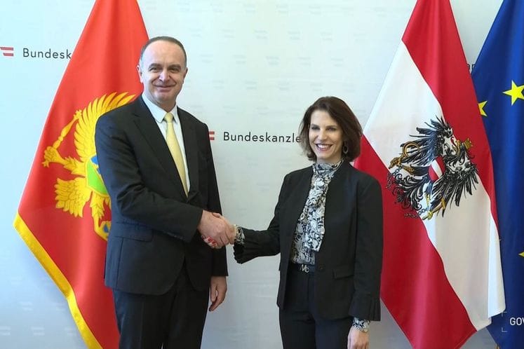 Nik Gjeloshaj - Karolina Edštadler, ministarka za evropska pitanja Austrije