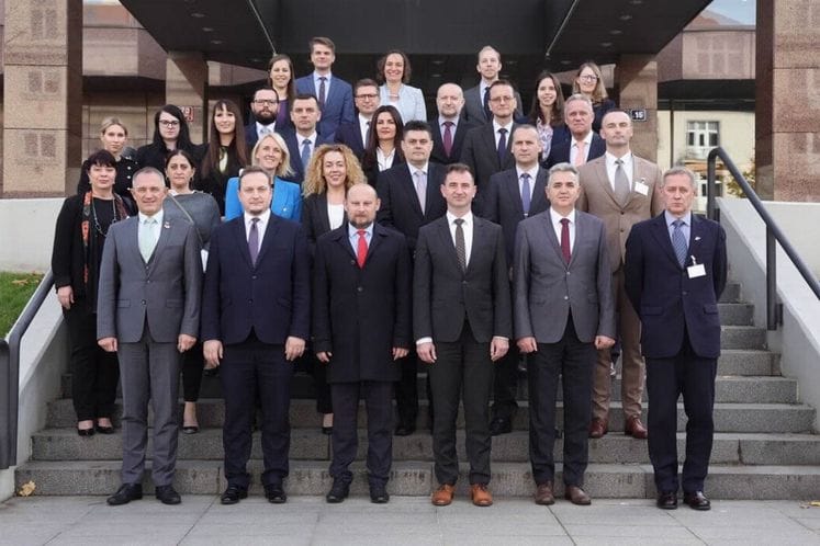 General-major Rajko Pešić na dvodnevnom sastanku političkih direktora u Pragu