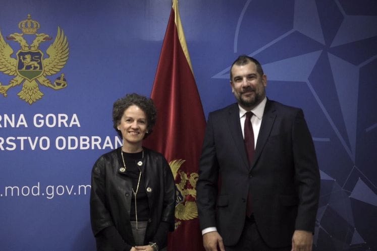 Krapović sa ambasadorkom Vag: Misija OEBS-a nastavlja sa podrškom procesa kontrole naoružanja