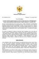 Predlog platforme za učešće ministra vanjskih poslova dr Filipa Ivanovića na VIII Regionalnom forumu Unije za Mediteran (UzM), Barselona, Kraljevina Španija, 27. novembar 2023. godine