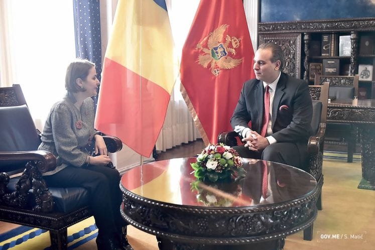 Ivanović- Odobesku: Crna Gora je dio evropske porodice, Rumunija partner i saveznik