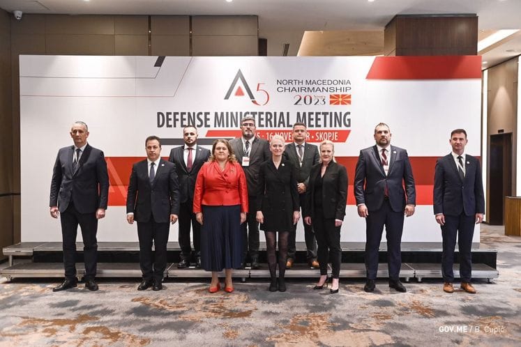 Krapović na sastanku A-5 u Skoplju: Zajedničkim naporima ka globalnom miru i sigurnosti