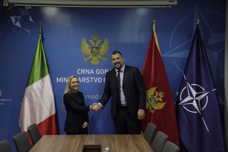 Krapović i ambasadorka Marsela: Crna Gora i Italija zajedno u jačanju doprinosa kolektivnoj bezbjednosti