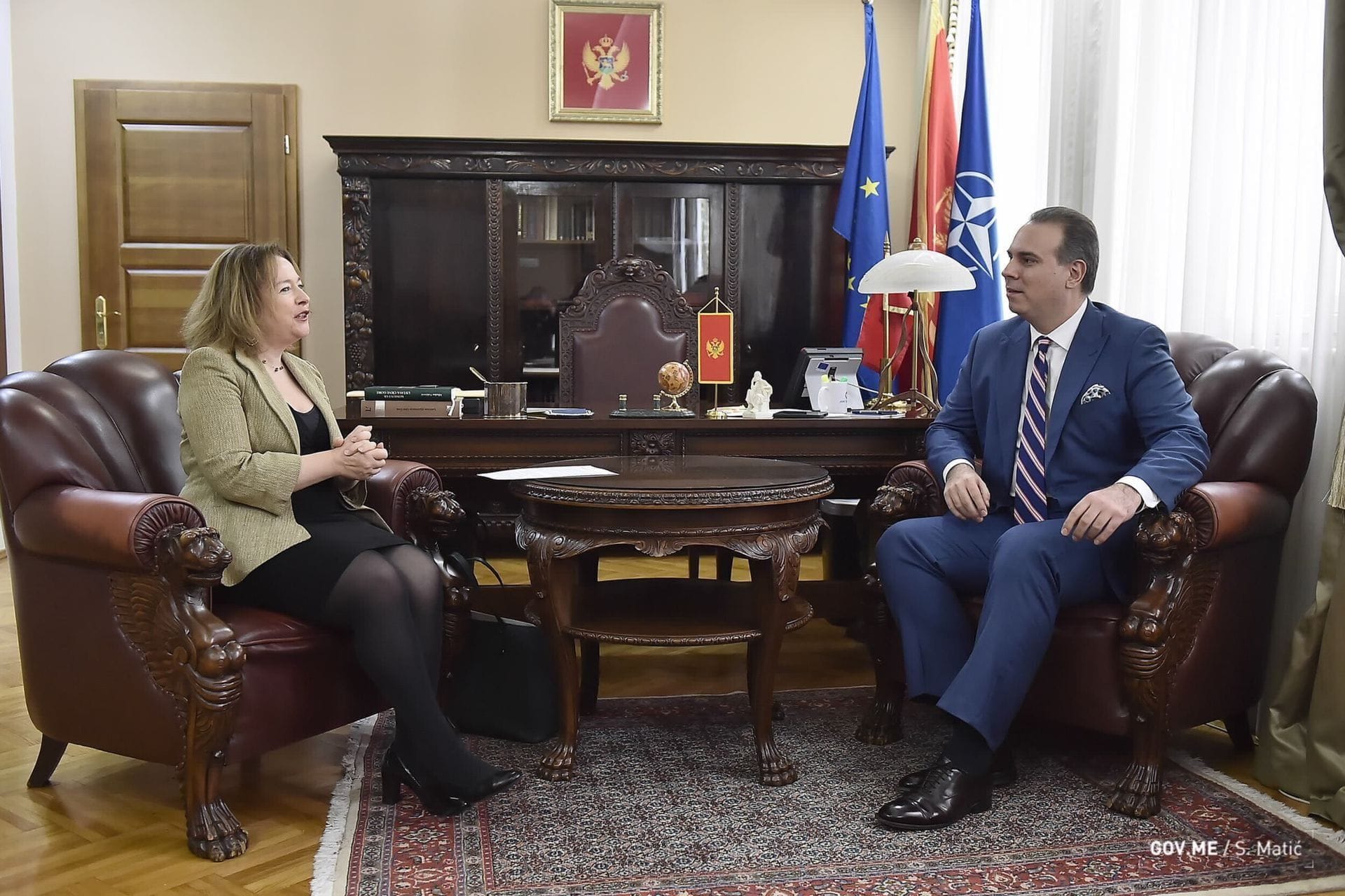 MVP sa ambasadorima Brazila i Francuske i otpravnikom poslova Španije