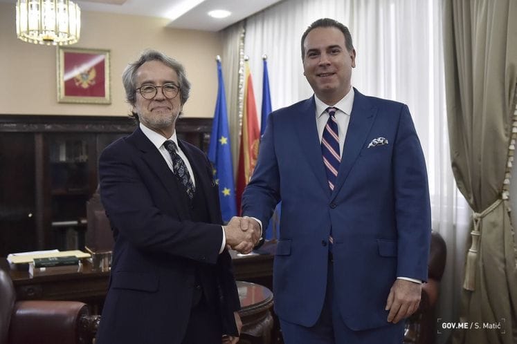 MVP sa ambasadorima Brazila i Francuske i otpravnikom poslova Španije