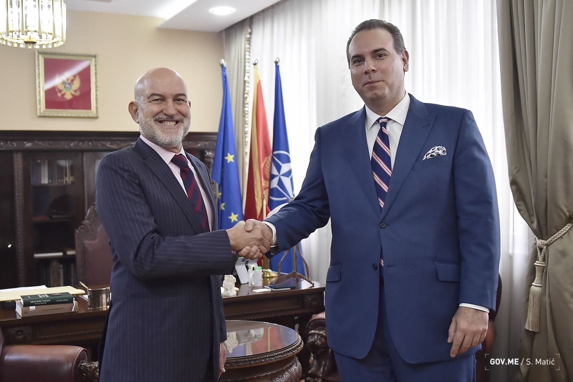 MVP sa ambasadorima Brazila i Francuske i otpravnikom poslova Španije