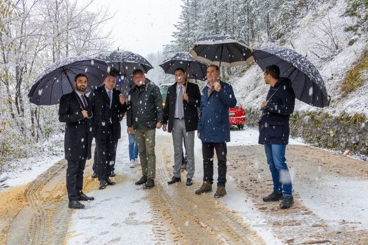 Počeli radovi na sanaciji klizišta Sokolovina