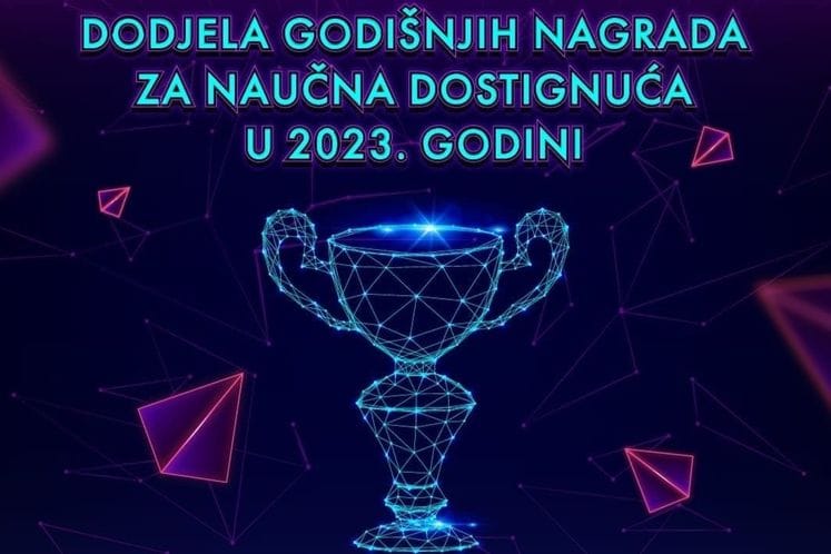 Dodjela godišnjih nagrada za naučna dostignuća u 2023. godini