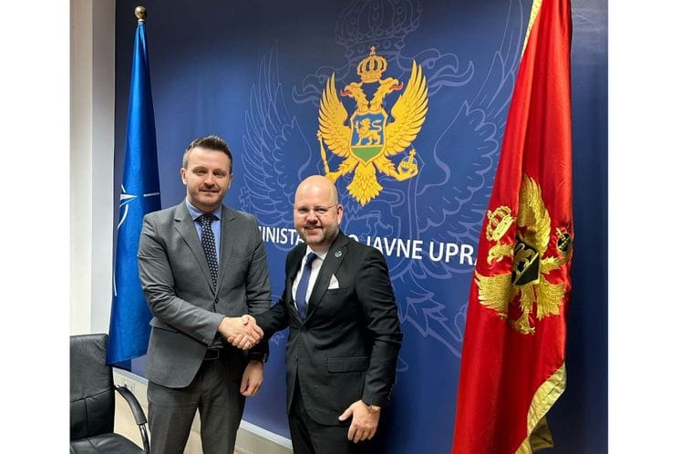 ministar Dukaj i rezidentni koordinator UN u CG Lundberg