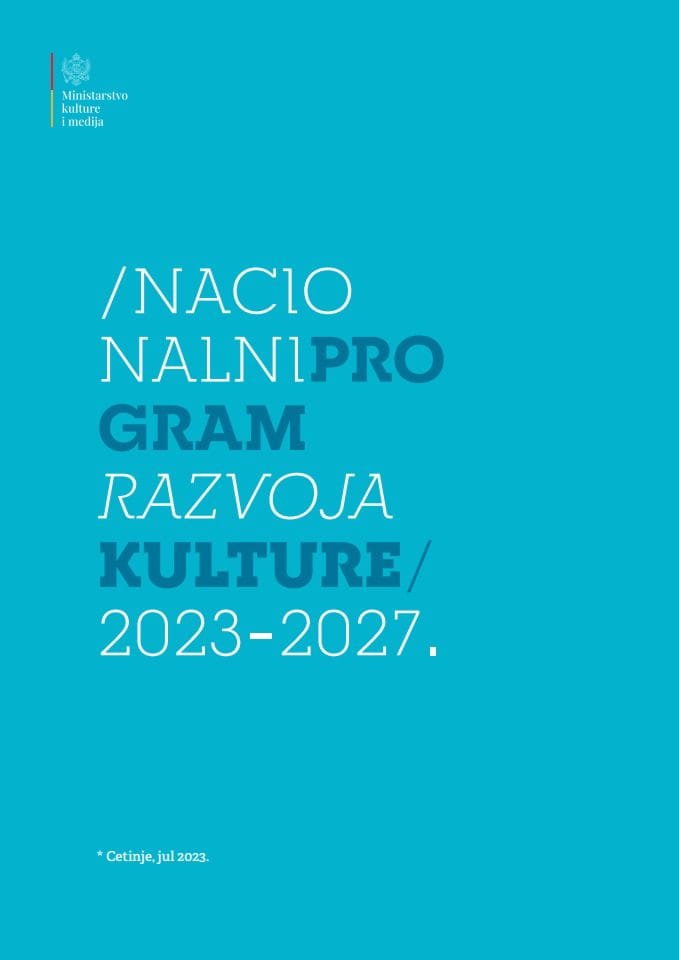 Nacionalni program razvoja kulture 2023–2027.