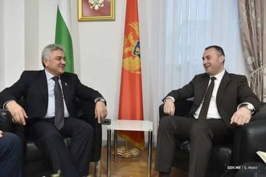 SASTANAK AMBASADORA REPUBLIKE BUGARSKE I POTPREDSJEDNIKA VLADE DRAGOSLAVA ŠĆEKIĆA