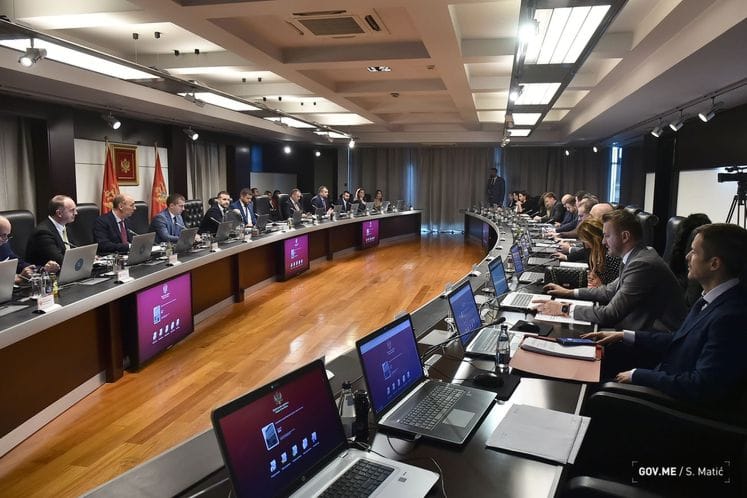 6. sjednica Vlade Crne Gore