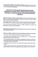 Јавни позив за предлагање представника невладине организације у радној групи за израду предлога закона о измјенама и допунама Закона о Специјалном државном тужилаштву