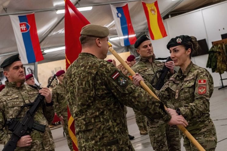 Jedanaesti kontingent VCG preuzeo dužnost u Letoniji