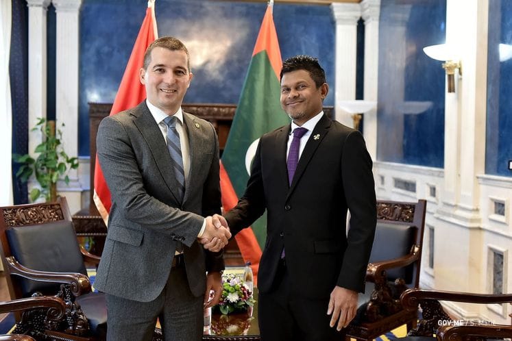 Susret potpredsjednika Bečića sa potpredsjednikom Republike Maldivi