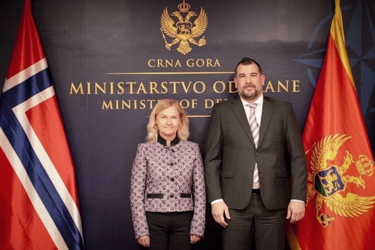Krapović sa ambasadorkom Melsom: Crna Gora i Kraljevina Norveška spremne za produbljivanje saradnje u oblasti odbrane