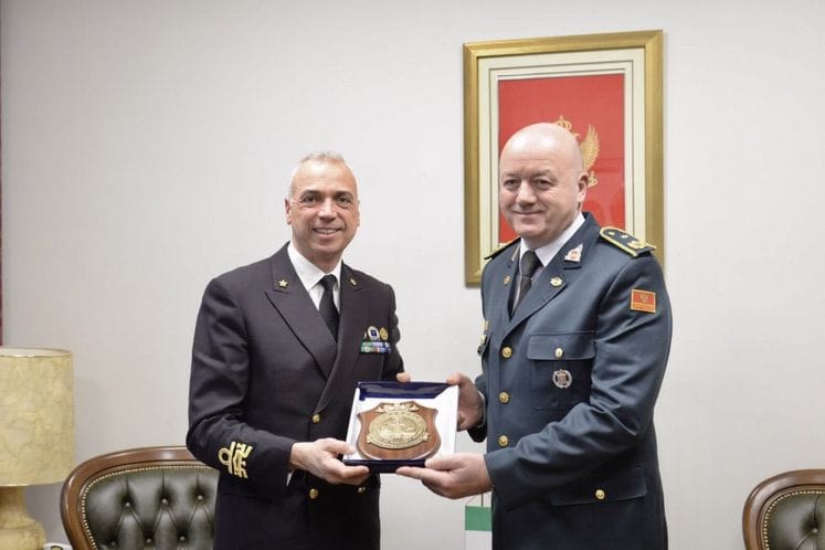 Brodovi OS Italije boravili u posjeti Crnoj Gori