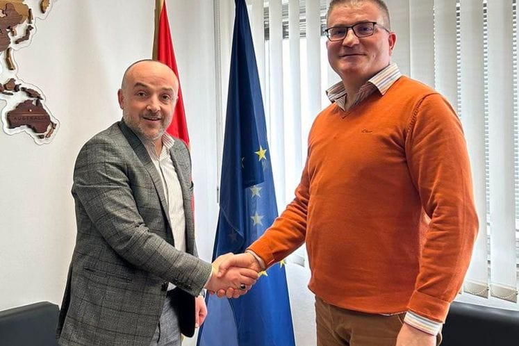 Predsjednik Udruženja crnogorsko-belgijskog prijateljstva „Montenegro“ Goran Vratnica u posjeti Upravi