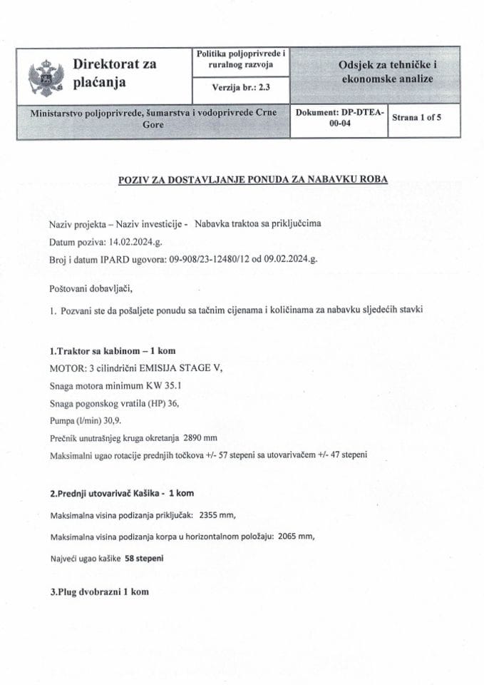 Poziv Vitomir Konatar