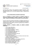Lista predstavnika/ica NVO predloženi/e za člana/icu Komisije - oblast OSI