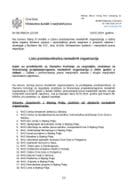 Lista predstavnika/ica NVO predloženi/e za člana/icu Komisije - oblast manjine