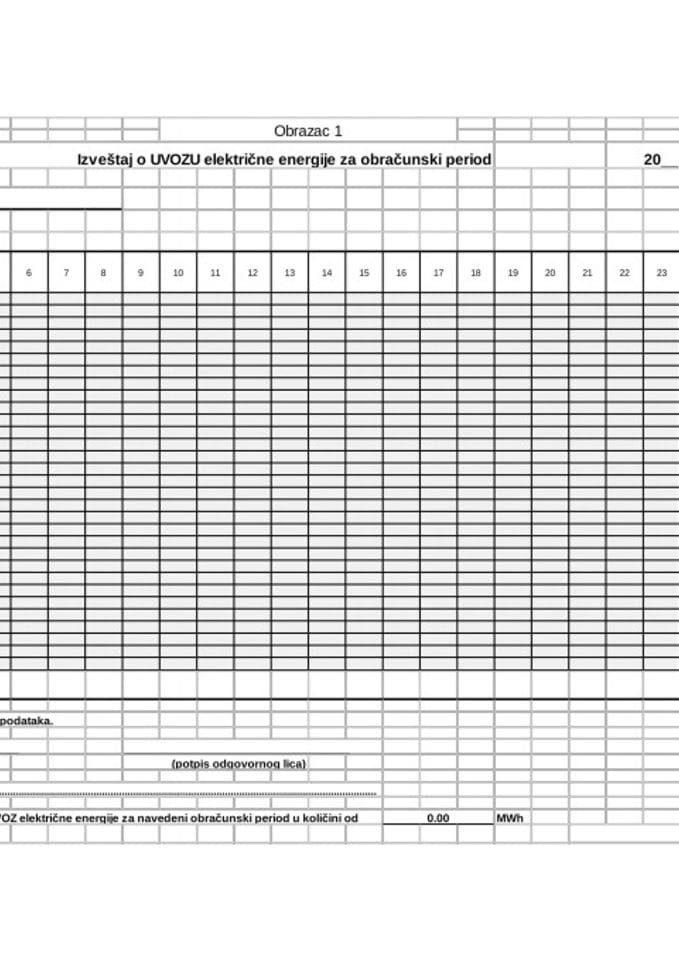 Obrazac 1