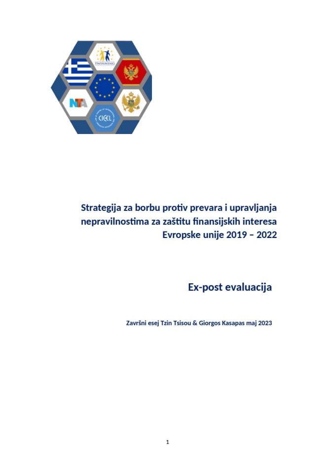 Evaluacioni izvještaj - NAFS 2019 - 2022