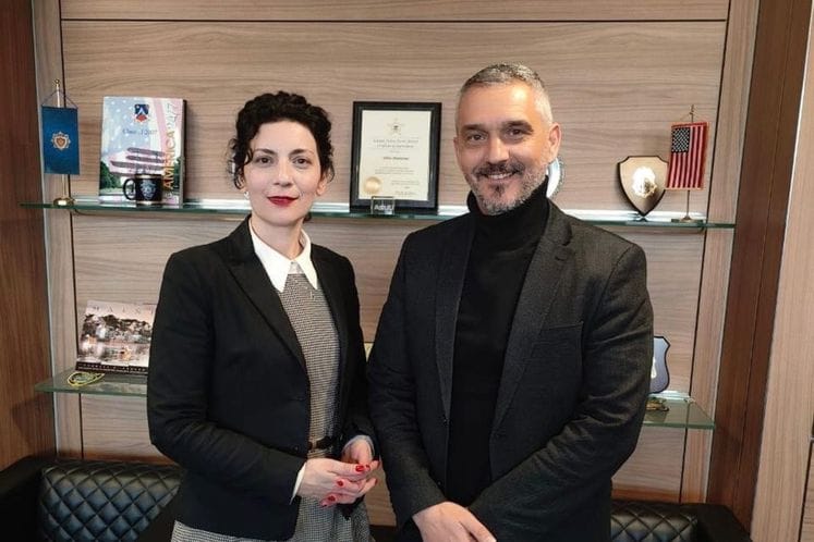 direktor Brđanin i Nina Ofner Bokan