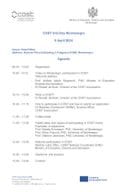 Agenda COST Info Day Montenegro