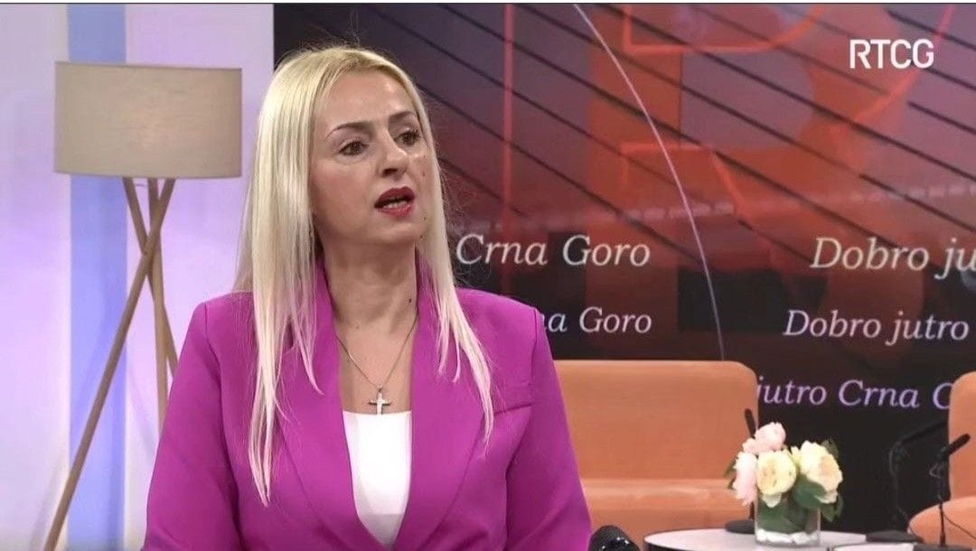 Magdalena Rakocevic Rakočević gošća jutarnjeg programa RTCG