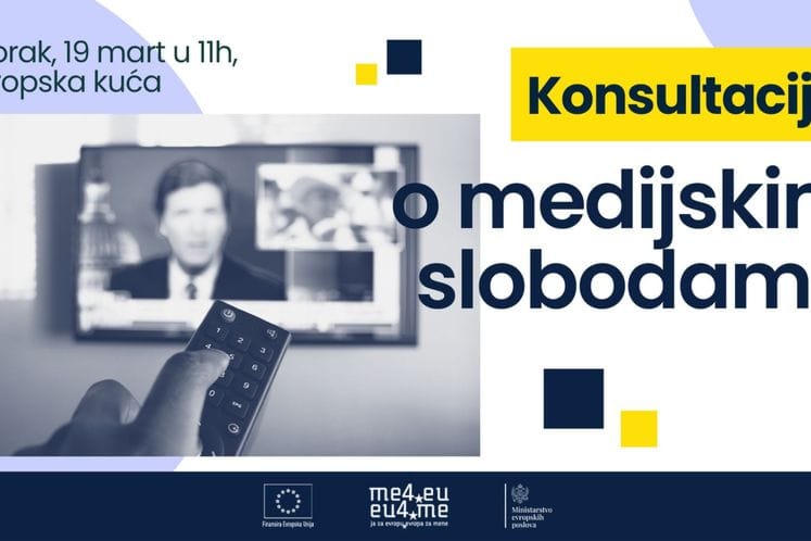 Poziv na konsultacije o medijskim slobodama
