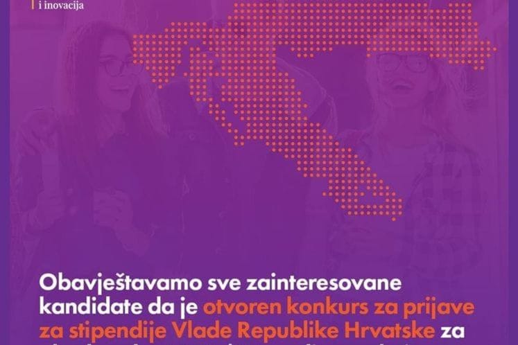 hrvatska konkurs za stipendije