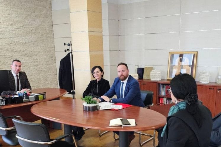 Meeting with Ambassador of Slovenia Bernarda Gradišnik