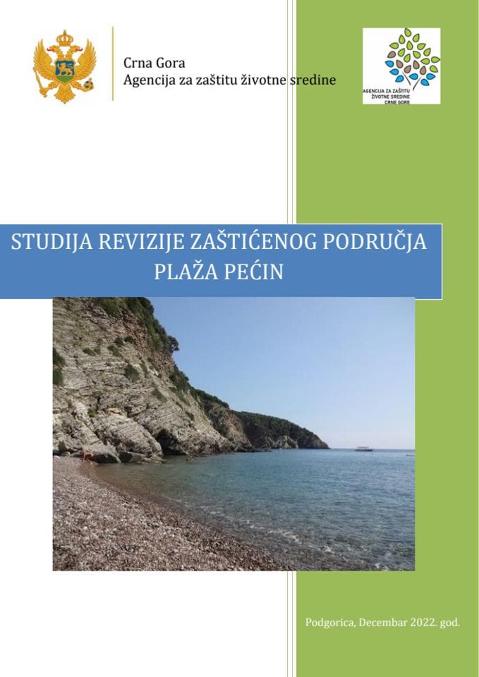 Нацрт студије ревизије заштићеног подручја Плажа Пећин