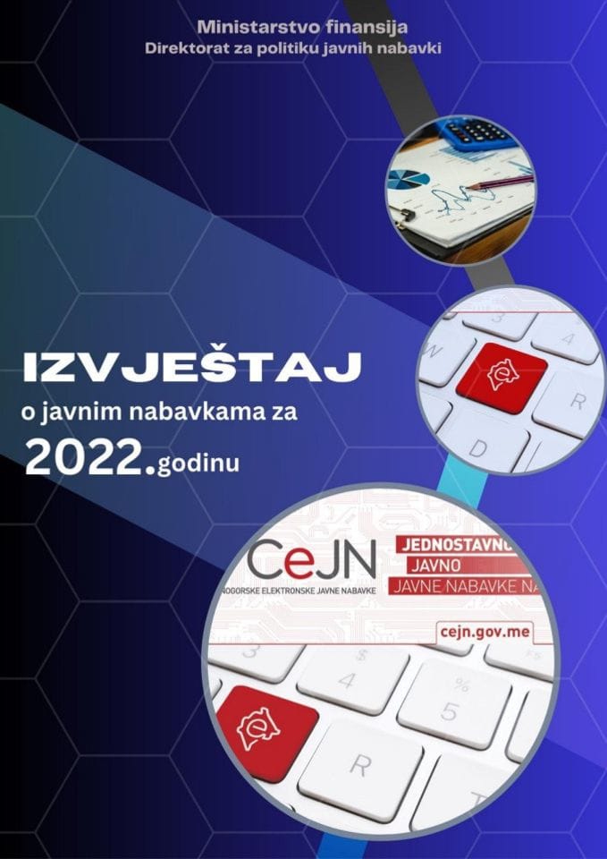 Godišnji izvještaj o javnim nabavkama u Crnoj Gori za 2022. godinu