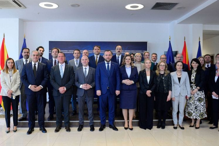 Državni sekretar MUP-a Novica Obradović u Skoplju